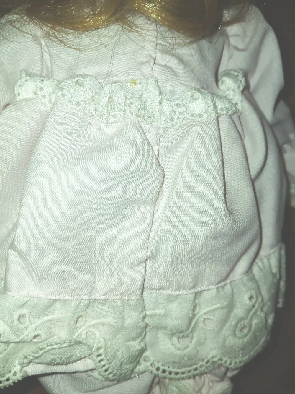 Delicate Pink Lace Baby Doll by